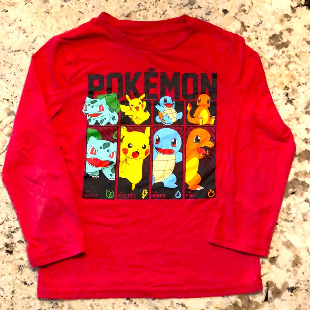 Pokémon long sleeved t-shirt